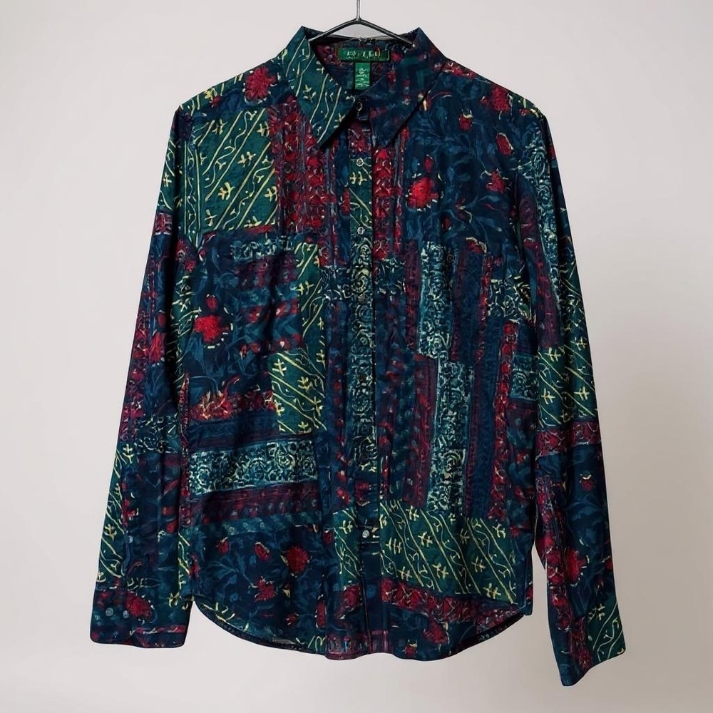 Lauren Ralph Lauren Vintage Women’s Blouse Size L